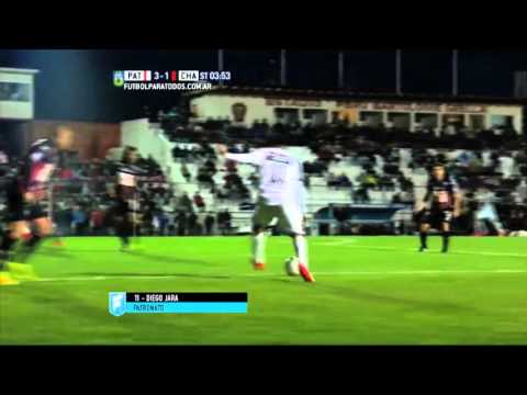 Gol de Jara. Patronato 3 - Chacarita 1. Fecha 38. Primera B Nacional 2015. FPT.