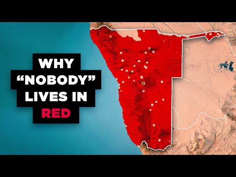Why 97% of Namibia is Empty
