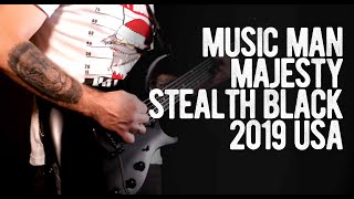 Video thumbnail for Music Man Majesty Stealth Black 2019 USA by Loud Lemon Demo