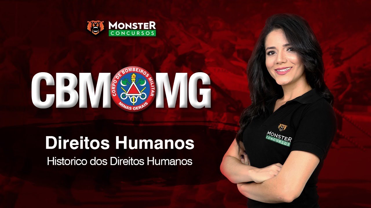 Concurso CBMMG - Direitos Humanos - Histórico dos direitos humanos - Profª Naiama