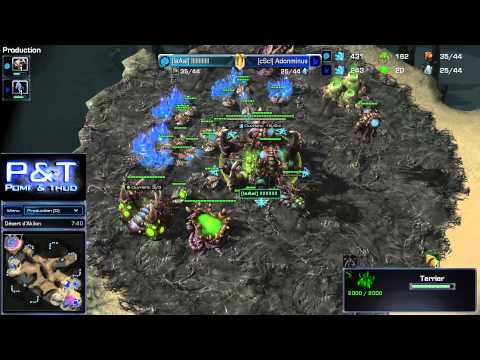 (HD857) Batonnet vs Adonminus - ZvP - Heart of the Swarm [FR]