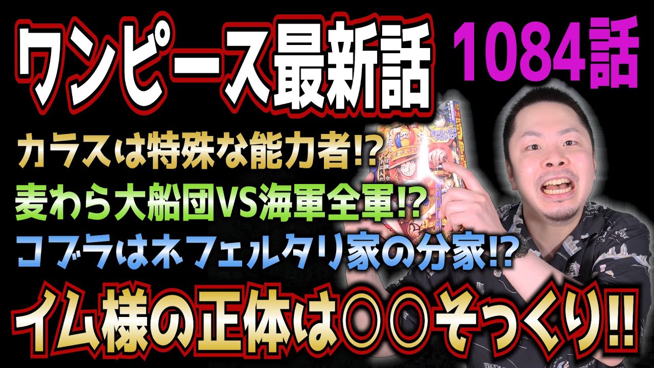 『ネフェルタリ・D・リリィ』はイム様の先祖?! 「D」がつくその理由とは?!【1084話】【ネタバレ注意】【ワンピース考察】