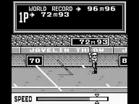 International Track & Field Game Boy