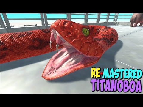 Re-mastered Titanoboa vs Every Unit - Animal Revolt Battle Simulator