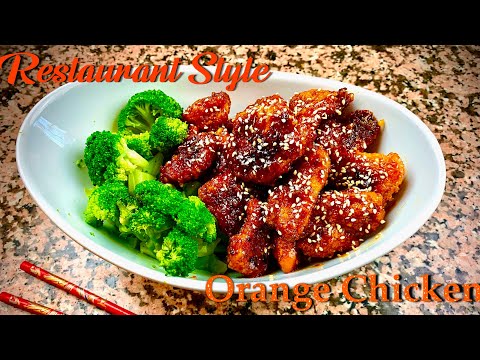 Restaurant Style Orange Chicken