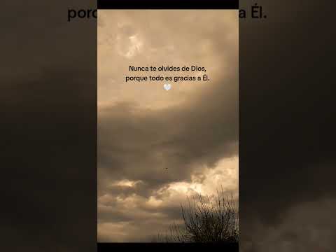 Nunca te olvides de Dios, porque todo es gracias a Él | Atardecer de tormenta en La Paz, Córdoba