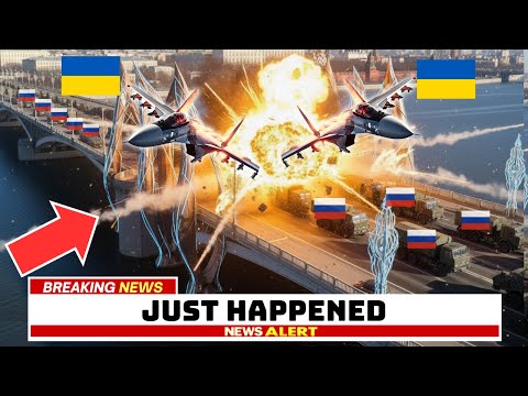 BLOODY CHRISTMAS! Ukraine STRIKES Moscow Bridge at Peak Hour | Russian Ukraine War