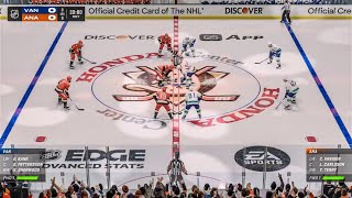 Anaheim Ducks vs Vancouver Canucks 11/26/2025 NHL 26 Gameplay