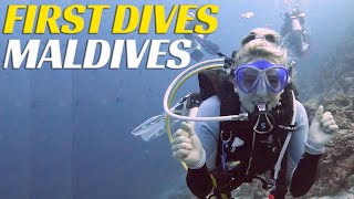 FIRST Scuba Dive In The MALDIVES! - Ep 77