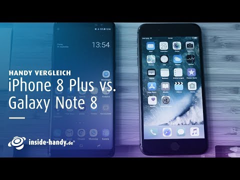 iPhone 8 Plus vs. Galaxy Note 8: Die 5 wichtigsten Unterschiede