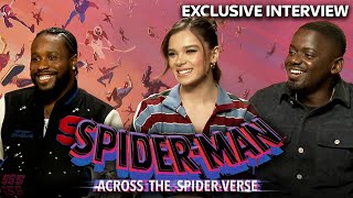 SpiderMan Across The Spider-Verse SECRETS REVEALED! Shameik Moore, Hailee Steinfeld & Daniel Kaluuya