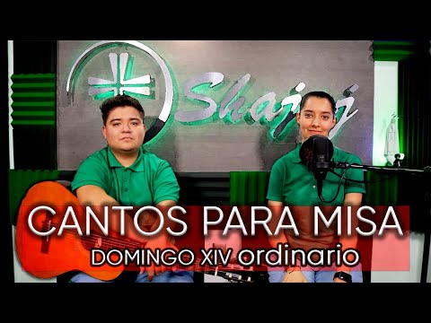 ESQUEMA DE CANTOS PARA XIV DOMINGO ORDINARIO |  03 de JULIO | SHAJAJ Ministerio Católico.