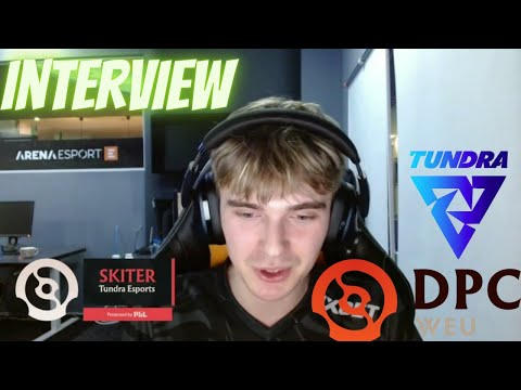 INTERVIEW WINNER WITH SKITER TUNDRA ESPORTS - DPC WEU 2023 Tour 1: Division I