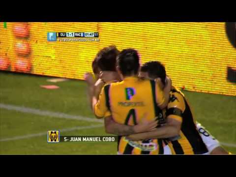 Gol de Cobo. Olimpo 1 Racing 1.Fecha 13.Torneo Primera División 2014.FPT