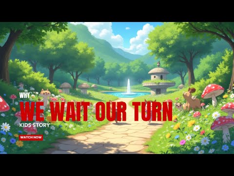 Why We Wait Our Turn /kids Story