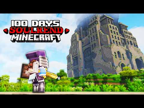 I Spent 100 Days in a Souls-like RPG in Minecraft