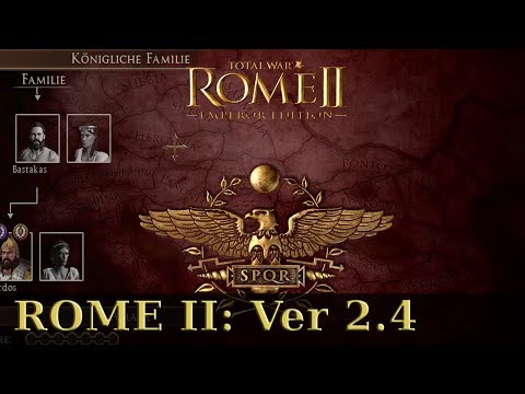 Rome 2 II: Ancestral Update 2.4 Ahnen- / Stammbaum [deutsch|german] TOTAL WAR
