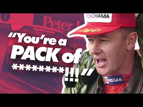 The most HOSTILE podium in racing history?