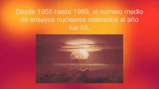 Historia de las pruebas nucleares