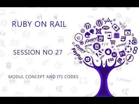 Ruby Programming Tutorial 27 Module Concept and its Codes in Ruby
