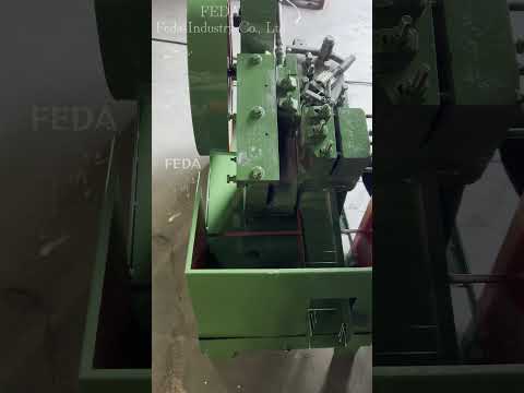 FD-206H Horizontal Thread Rolling Machine.#machine #engineering #factory #auto #making #threads