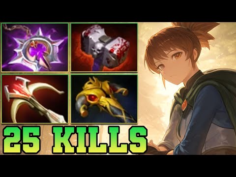 25 Kills Marci Dota 2 !! Marci Dota 2 Guide Carry Offlane Pro Gameplay 7.39 Build