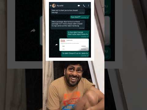 Aayushi ne bhi dream11 me team bna Li h😂✅ #funnyquotes #funnyvideo #gauravmishra #memes #dream11