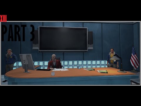 XIII Remake Gameplay Walkthrough Part 3 - FBI Headquarters