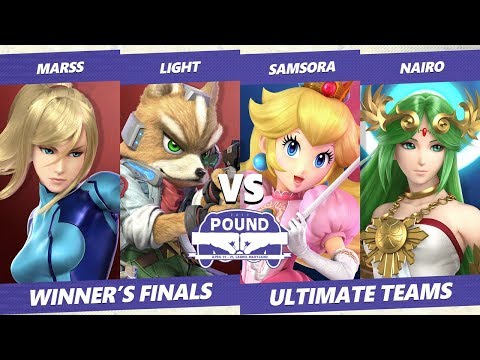 Pound 2019 SSBU Teams -  Nairo & Samsora VS  Marss & Light - Ultimate Winner's Finals