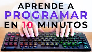 Lógica de Programación 👩‍💻 Aprende a programar en 10 minutos