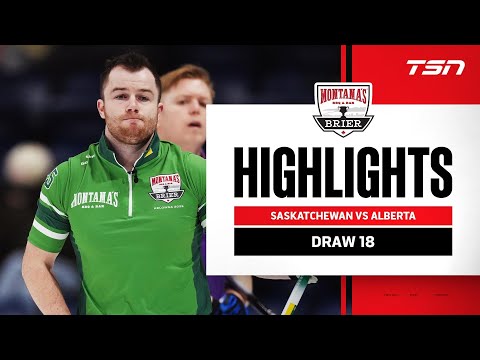 Saskatchewan (McEwen) 6, Alberta (Jacobs) 9 | Montana's Brier | Draw 18