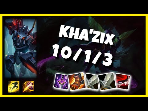 Kha'Zix Jungle S11 10.25 Challenger Replay (10/1/3) - NA