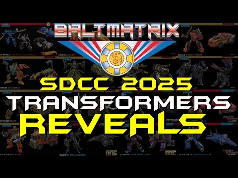 SDCC 2025 Transformers Reveals! | #sdcc #sdcc2025 #transformers #studioseries