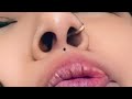 Actress Meera Chopra Unseen Nose And Lips Closeup Ultra Zoom