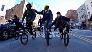 Big BMX Crew in Brooklyn! (FTL)