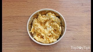 Homemade Dog Food for Diarrhea Recipe (Helps to Firm Up Stools)