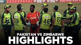 Replay  Full Match Highlights  Pakistan vs Zimbabw
