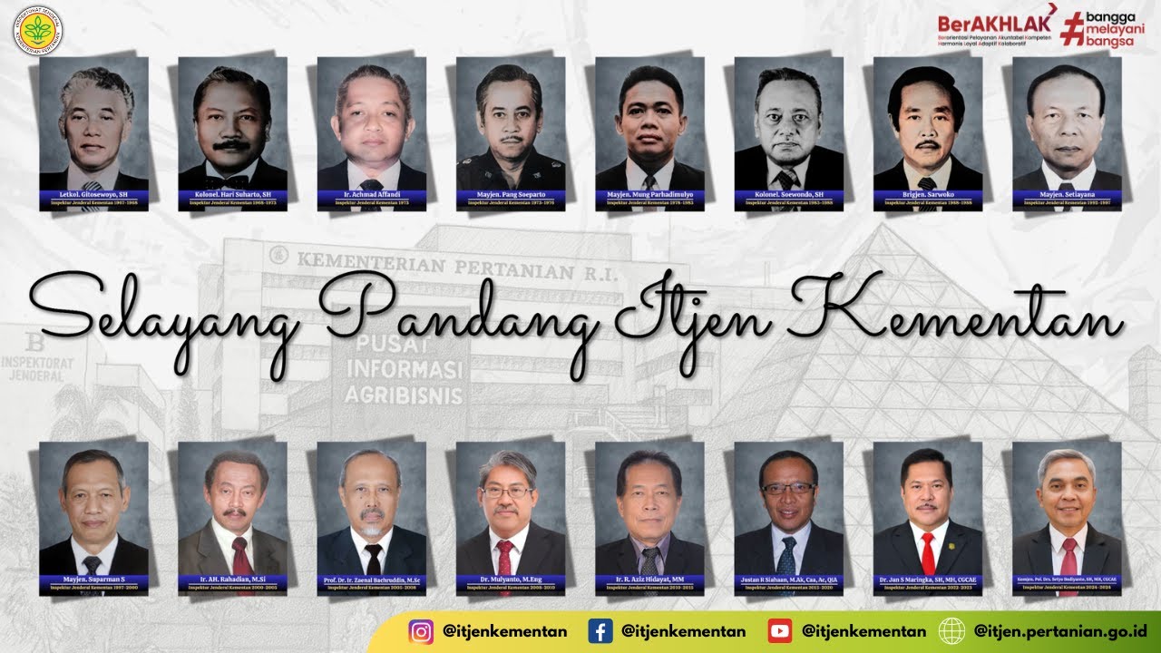 Selayang Pandang Inspektorat Jenderal Kmenterian Pertanian