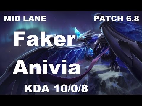 SKT T1 Faker - Anivia vs Jayce - Mid - Full Game