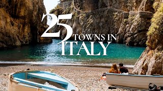 25 Beautiful Towns to Visit in Italy 4k 🇮🇹  | Stunning Tuscany Towns