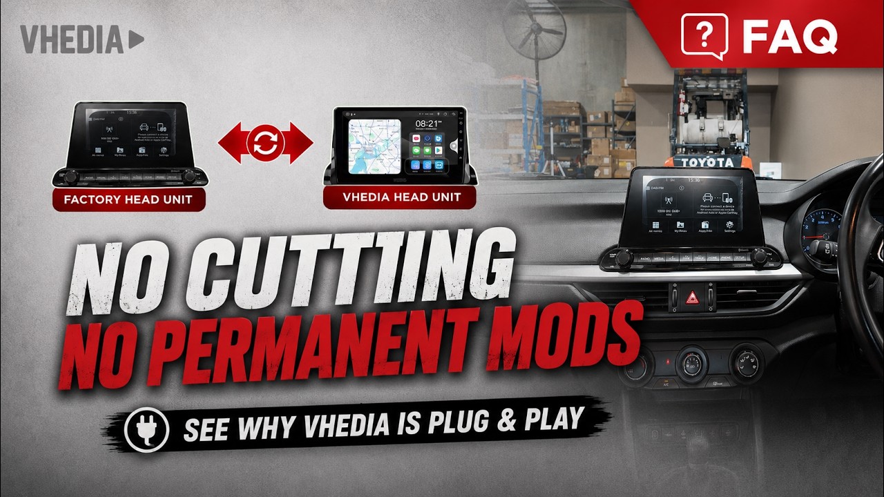Can I Reinstall My Factory Head Unit? | Vhedia Head Unit FAQs