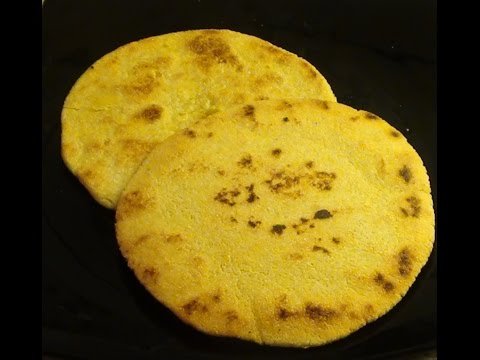 Makki Ki Roti Recipe - Punjabi Makki De Roti - Corn Flour Bread -झटपट बनाए बिना टूटे मक्की की रोटी