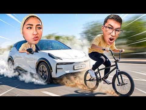 БМХ ұтадыма әлде Zeekr ма? Жарысамыз🏁