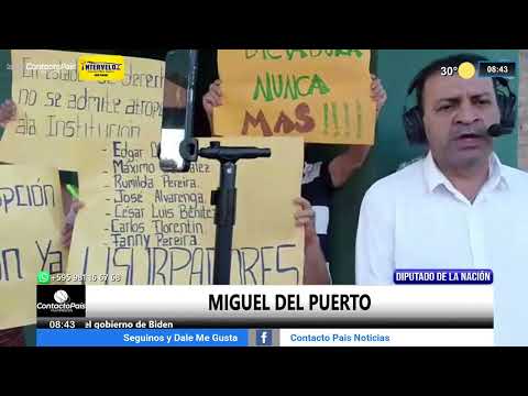 Nota con el Diputado Miguel Del Puerto - en la ciudad de Vaqueria