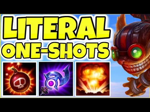 (90,000 DAMAGE?!) THERE IS LITERALLY NO CHANCE TO OUTPLAY ZIGGS SUPPORT! - League of Legends