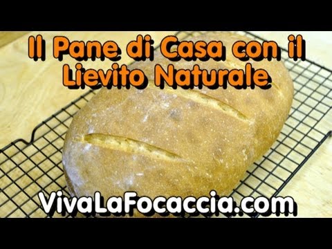 Video Ricetta Pane di Casa con Lievito Naturale