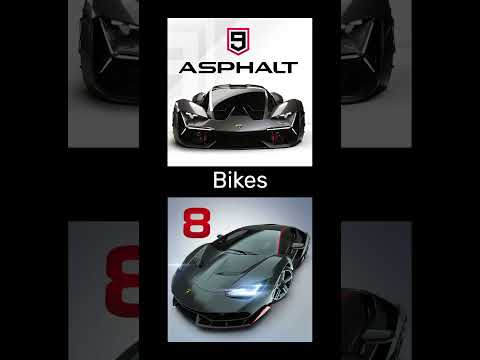 Asphalt 9 Vs Asphalt 8 Game Comparison (Remake) #asphaltlegends9 #asphaltarmy #gaming