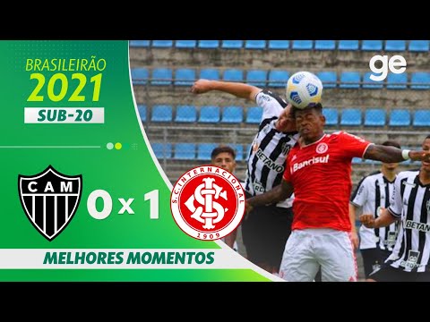 ATLÉTICO-MG 0 X 1 INTERNACIONAL | MELHORES MOMENTOS| SEMIFINAL DO BRASILEIRÃO SUB-20 2021 | ge.globo