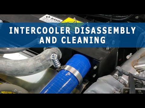 RAVO 5 iSeries Tier 4 - Intercooler Disassembly and Cleaning