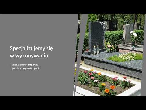 Kamieniarstwo - Pomniki - Nagrobki - Mariusz Lesejko Impala - video